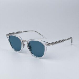 Prada PR17YS 2AZ04D Women BRAND NEW Sunglasses Crystal Green Polarized Oval
